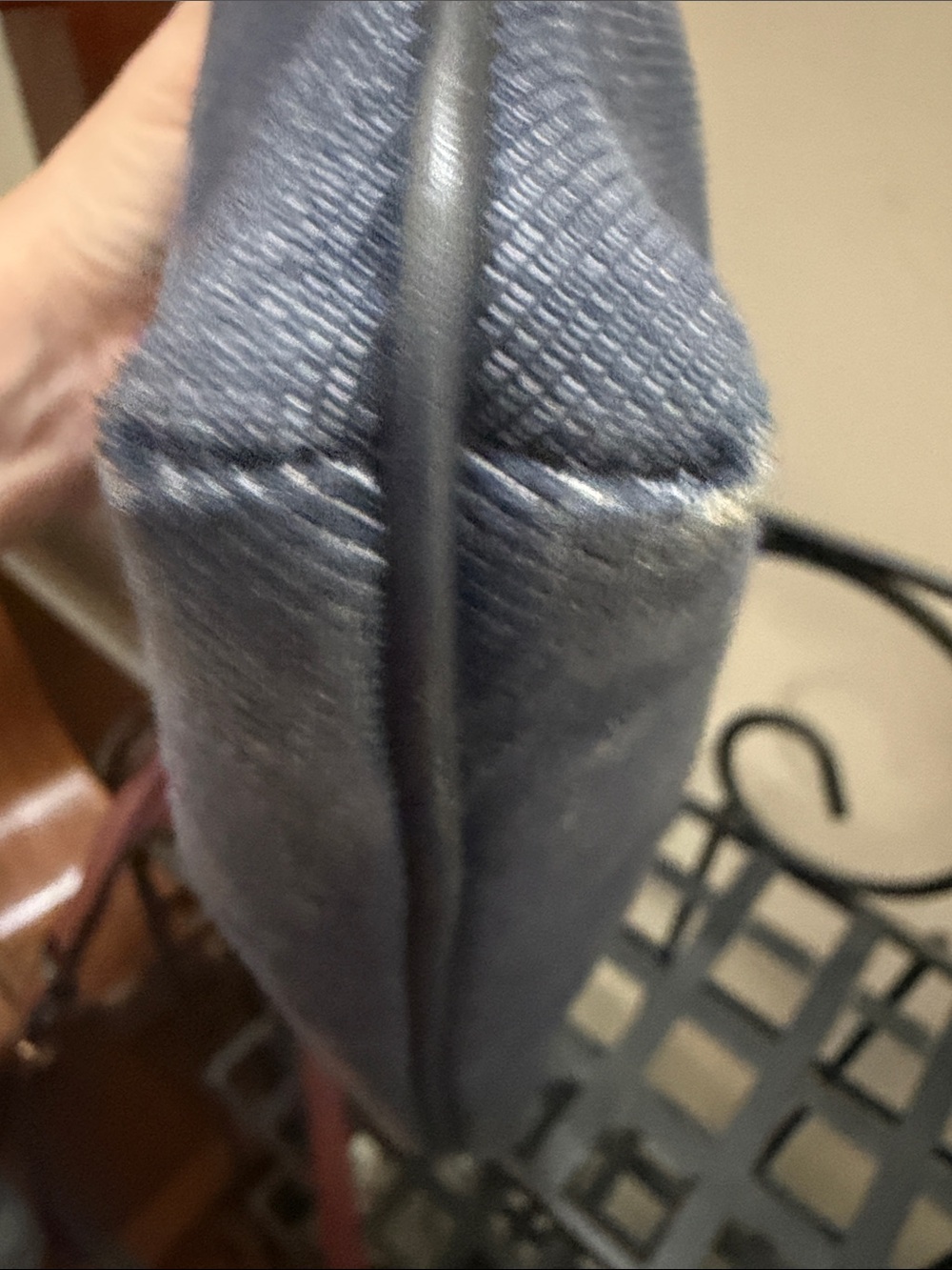 Coach Kitt Jacquard (Denim) Crossbody - Picture 4 of 7